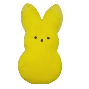 Peeps 18" Yellow Plush‎ Peep Stuffed Animal Easter Peep Plush Bunny 2016 Clean!